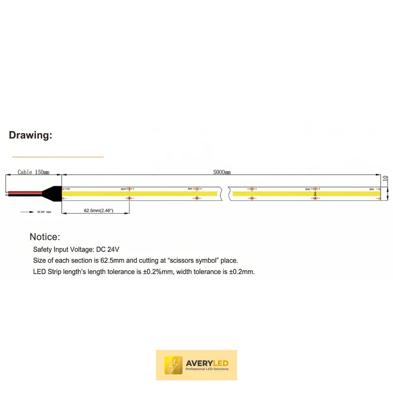 COB LED Strip Light